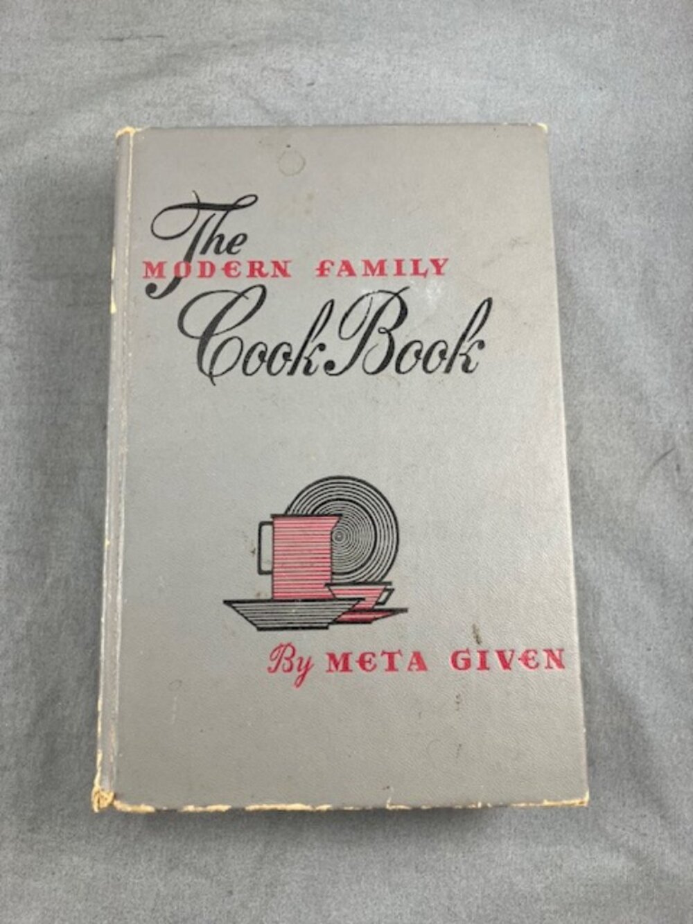 1953 Modern Family Cookbook Recipe Book Meta Given Complete Home Cooking Vtg